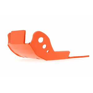 Proteção de Cárter AXP GP, Polietileno PEAD, Laranja, KTM SX125