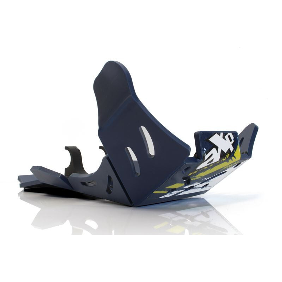 Proteção de Cárter Xtrem HDPE Husqvarna 17-20 FE250-FE350, AZUL 1