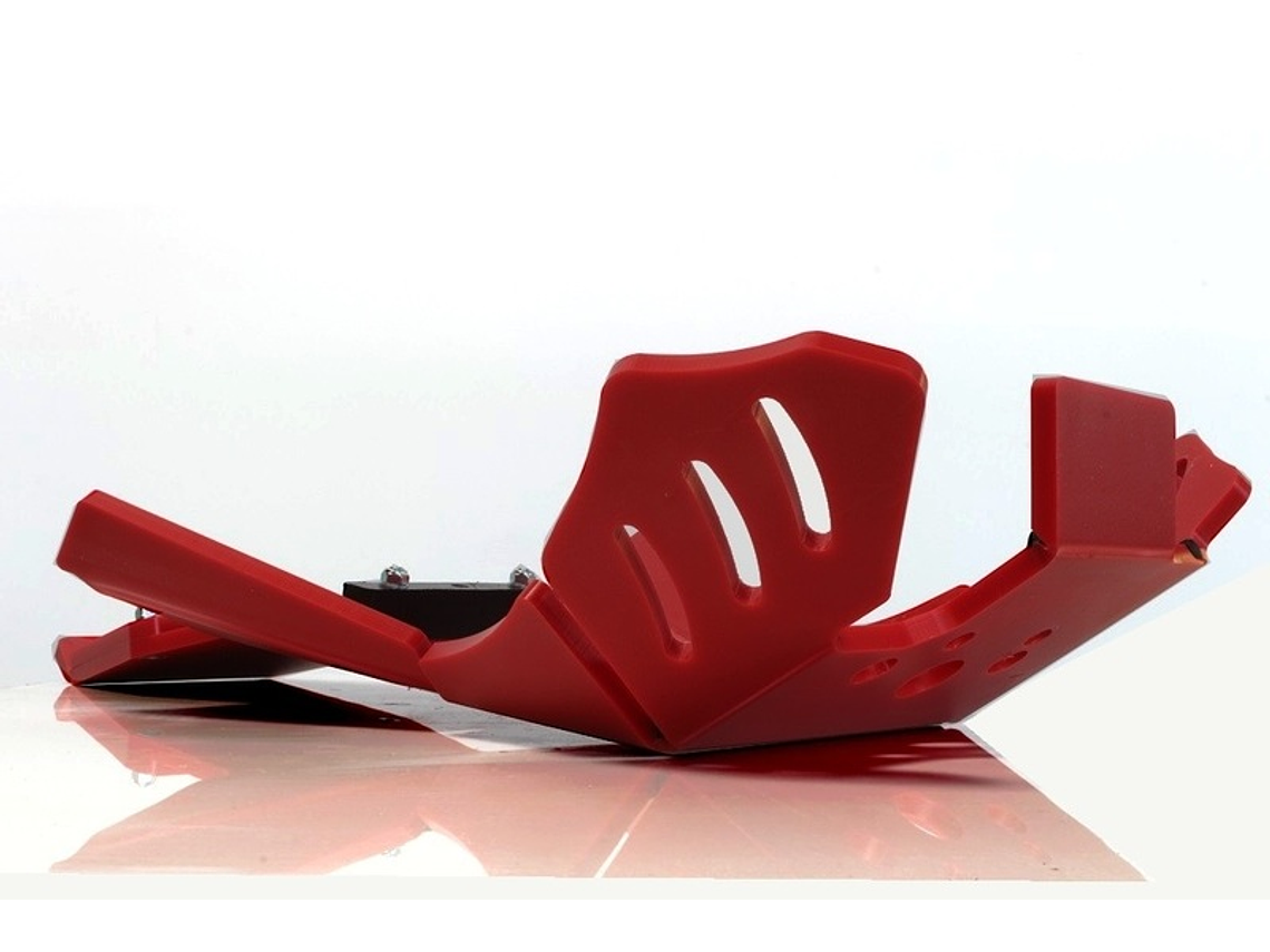 Proteção de Cárter AXP Xtrem HDPE Beta 20 250RR-300RR Vermelho 1