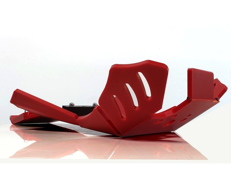 Proteção de Cárter AXP Xtrem HDPE Beta 20 250RR-300RR Vermelho 1