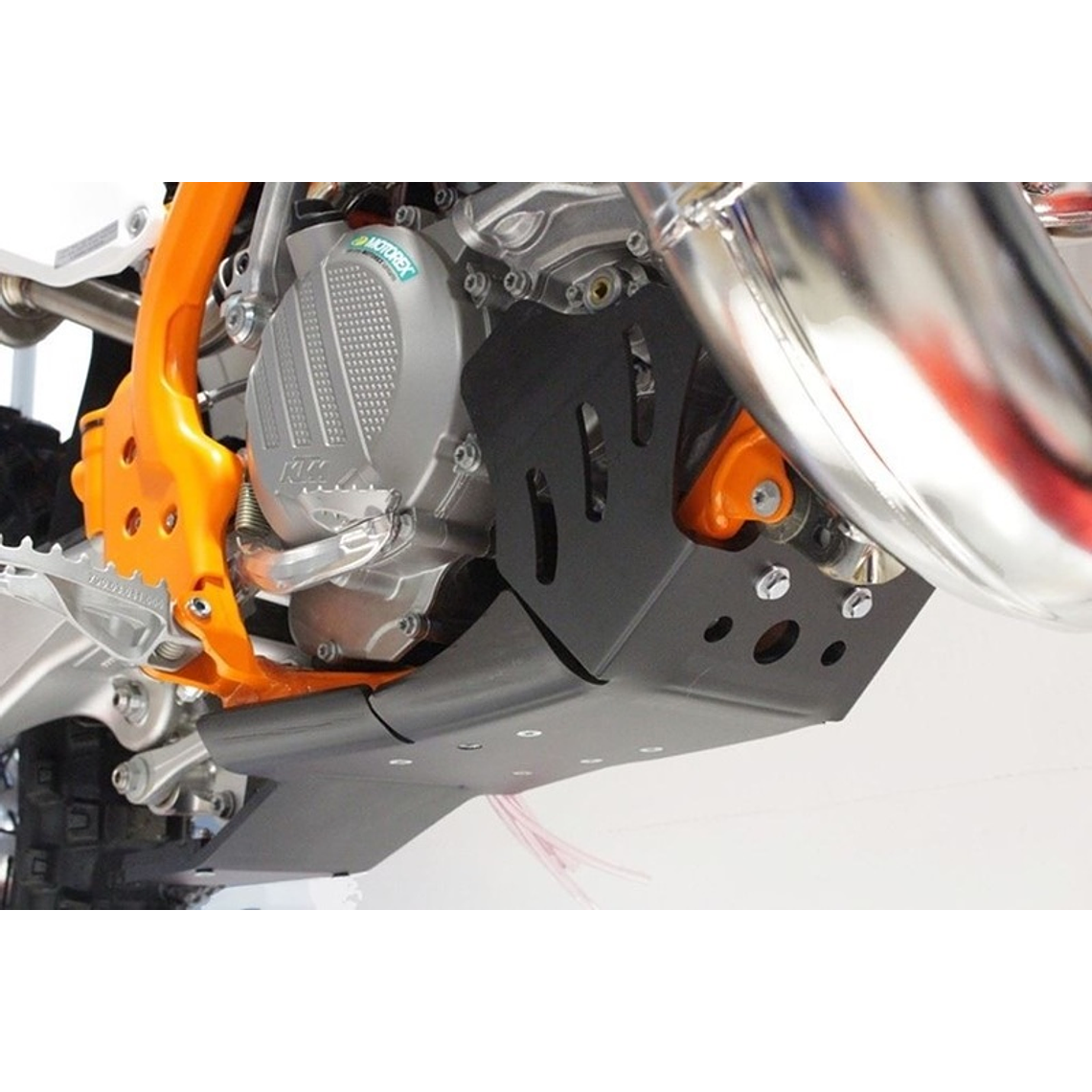 Proteção de Cárter AXP Xtrem HDPE Husqvarna 17-18 TC250-TX300 Preto 1