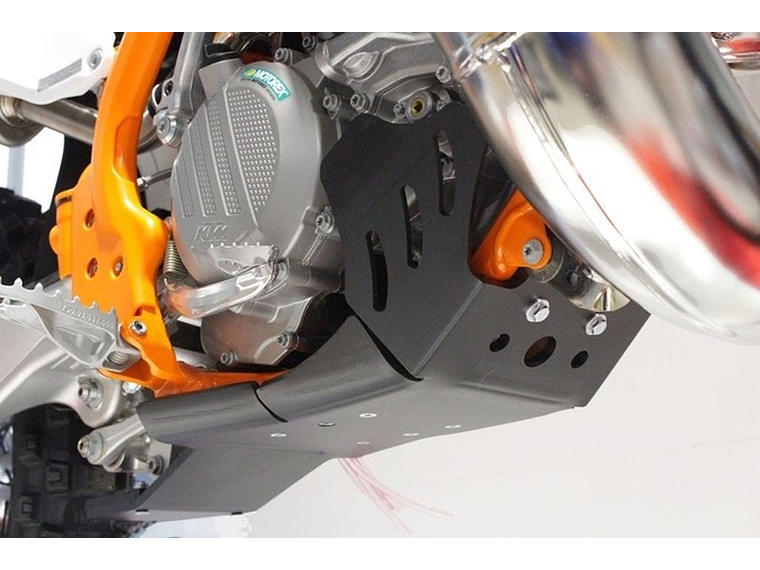 Proteção de Cárter AXP Xtrem HDPE Husqvarna 17-18 TC250-TX300 Preto 1