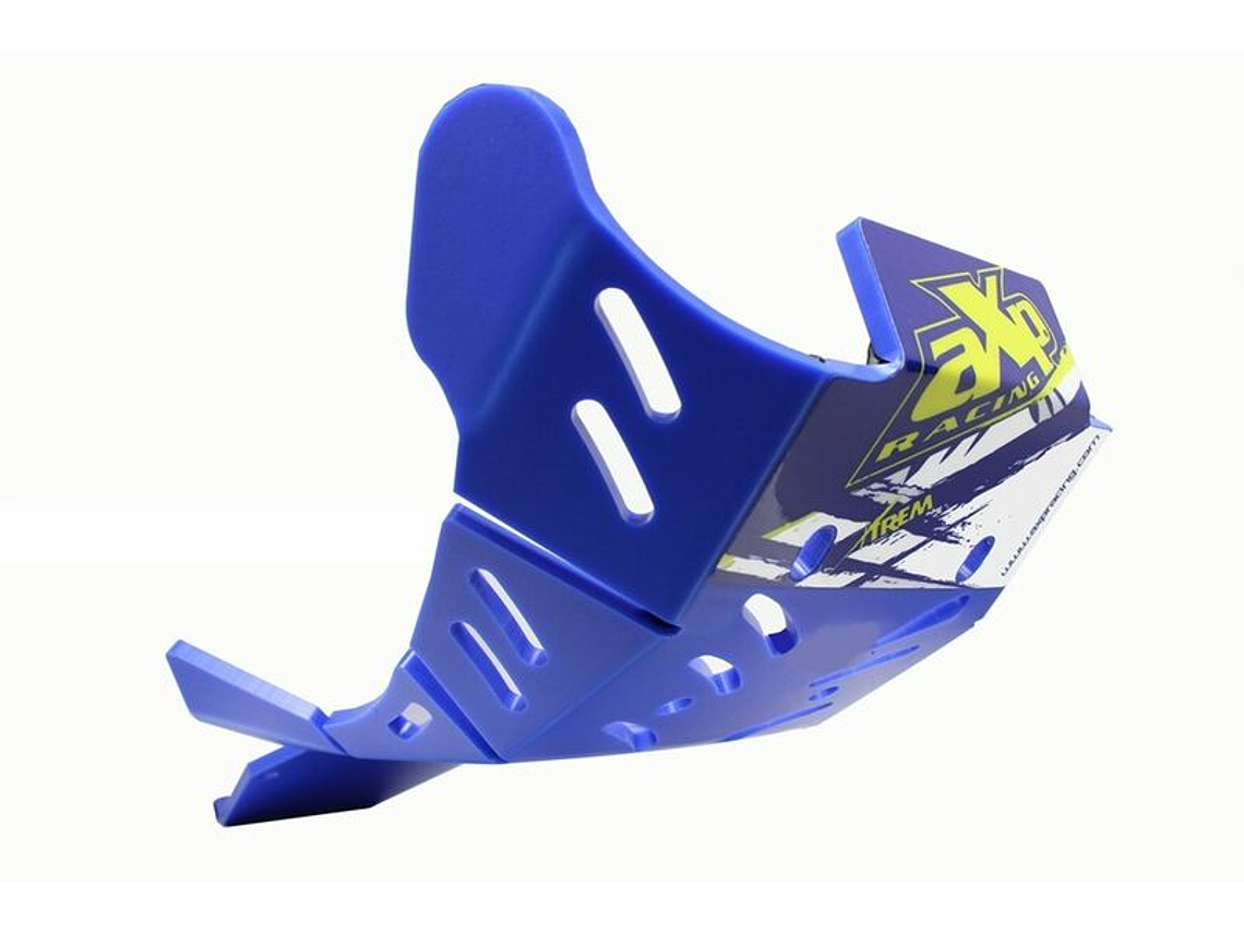Proteção de Cárter Xtrem HDPE Sherco 19-20 250SEF FACTORY-300SEF FACTORY-250SEFR-300SEFR-250SCF FACTORY-300SCF FACTORY, azul 1