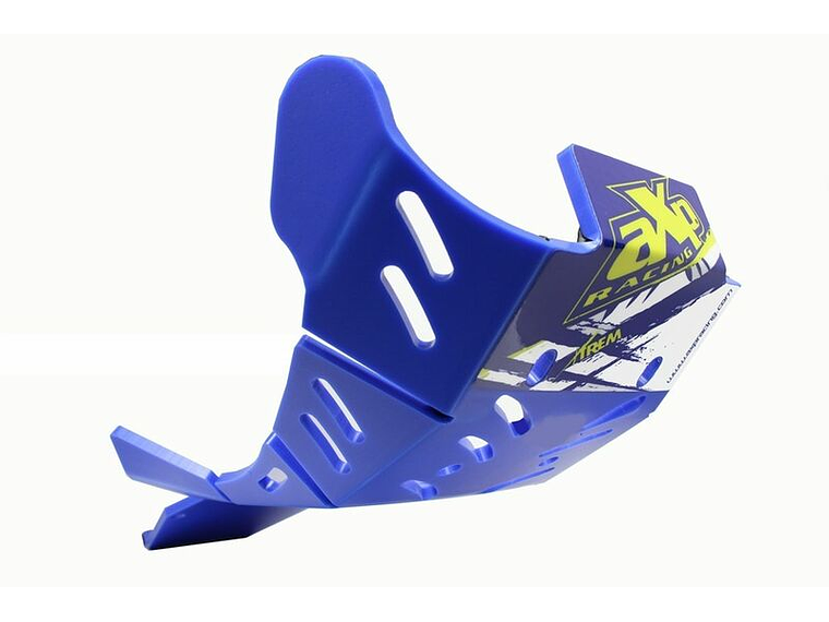 Proteção de Cárter Xtrem HDPE Sherco 19-20 250SEF FACTORY-300SEF FACTORY-250SEFR-300SEFR-250SCF FACTORY-300SCF FACTORY, azul 1