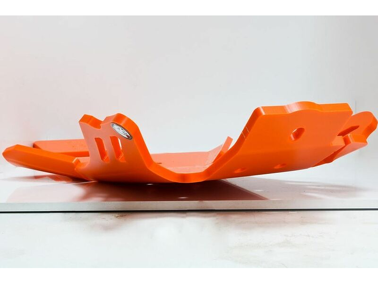 Proteção de Cárter Xtrem HDPE KTM 11-16 250SX-250XC-300XC, Laranja 1