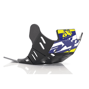 Proteção de Cárter AXP PHD 6 mm Sherco 19-20 250SEF FACTORY-300SEF FACTORY-250SEFR-300SEFR-250SCF FACTORY-300SCF FACTORY Preto