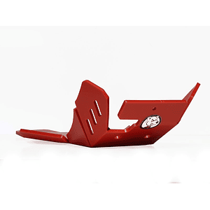 Proteção de Cárter AXP Enduro Xtrem, Polietileno PEAD, Vermelha, Beta Xtrainer