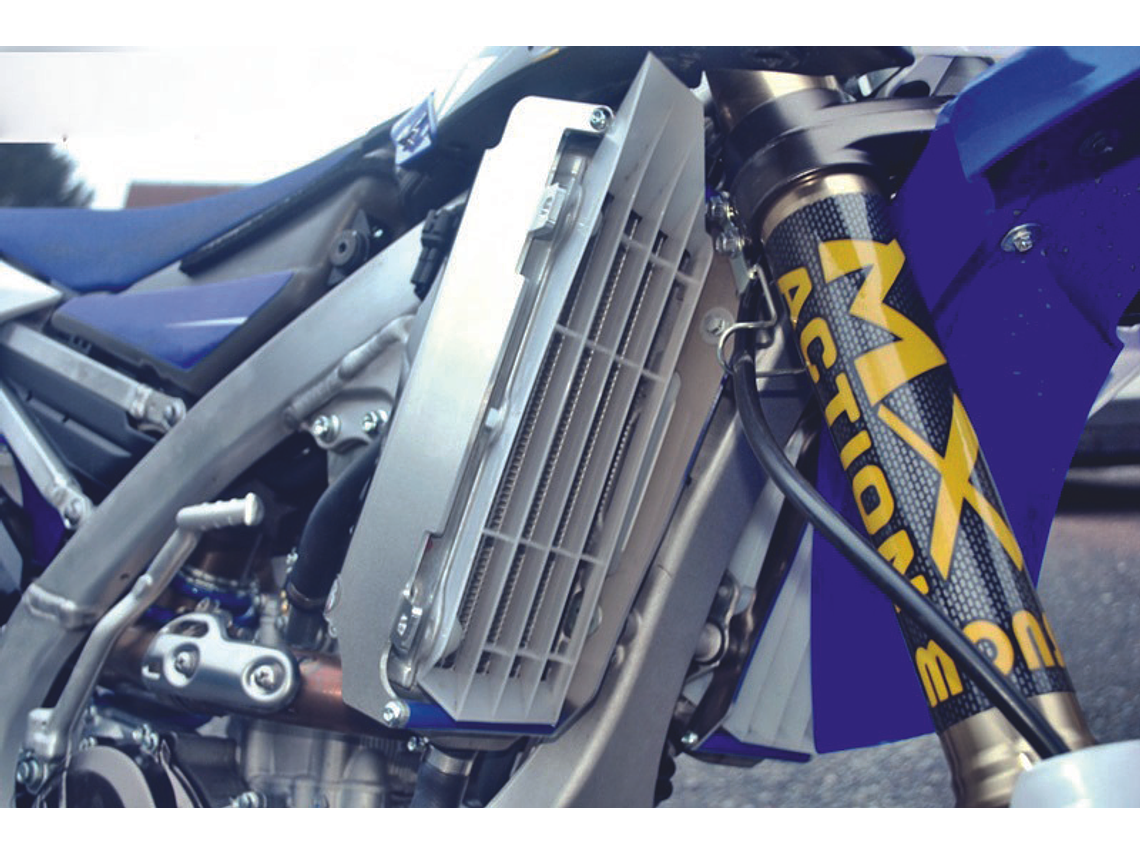Protetores de Radiador Alumínio azul AXP Yamaha AX1345 1