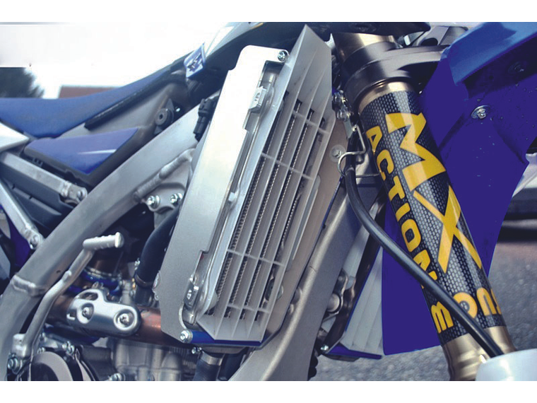 Protetores de Radiador Alumínio azul AXP Yamaha AX1345 1