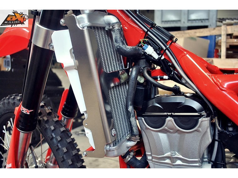 Protetores de Radiador Alumínio Vermelha AXP Beta AX1357 1