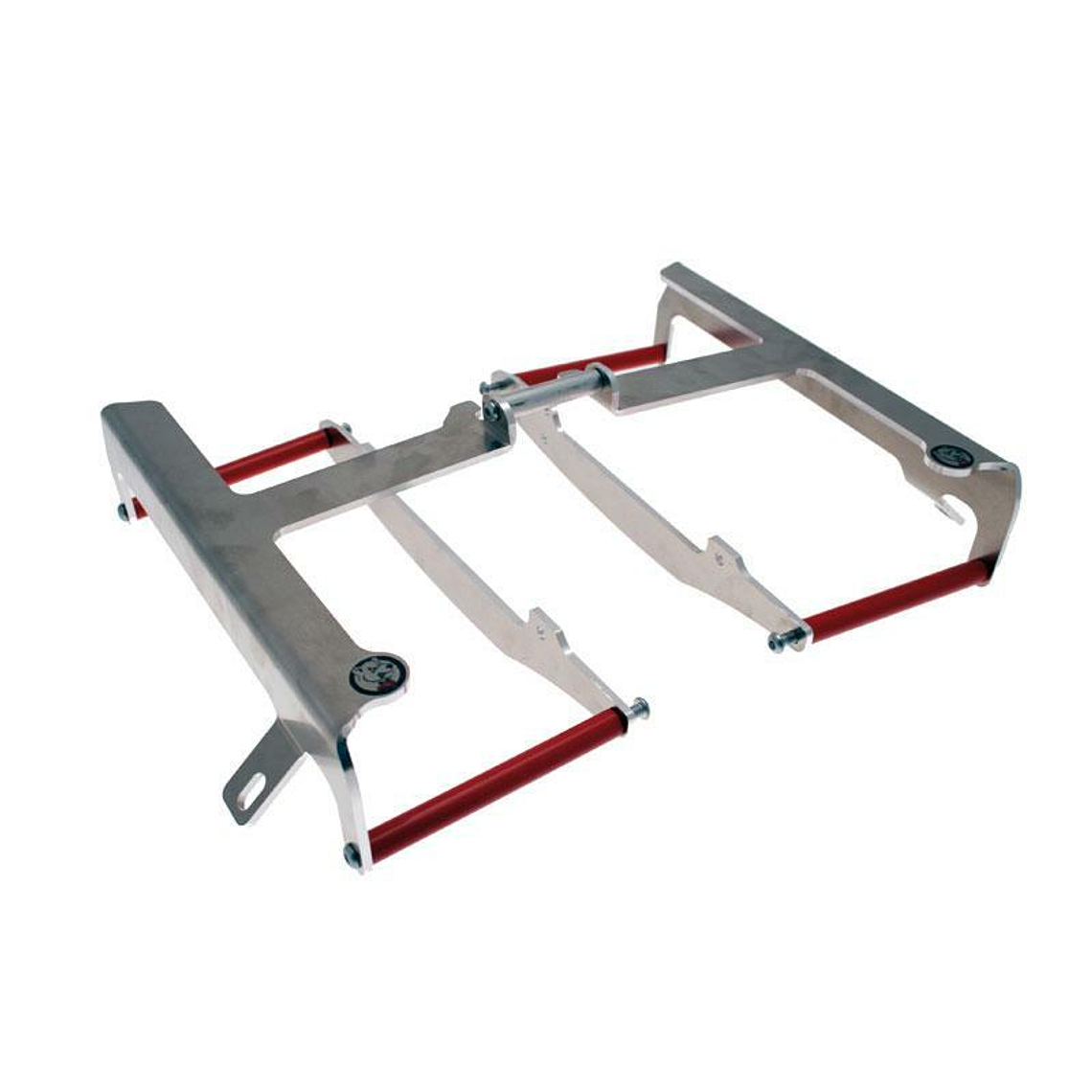 Protetores de Radiador Alumínio Vermelha AXP Honda AX1370 1