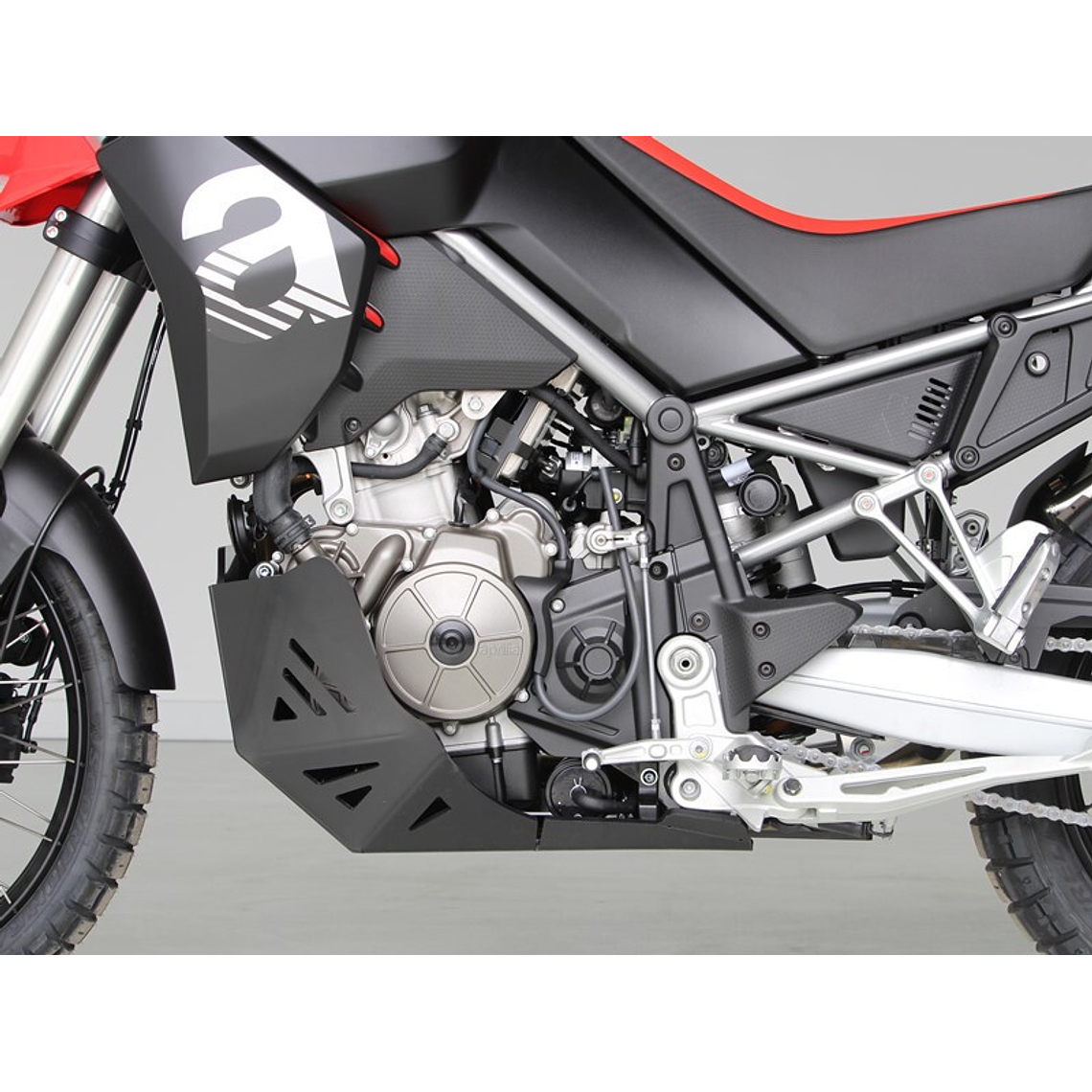 Proteção de Cárter AXP Xtrem Aprilia Tuareg 660 2021-2024 com Protetor de Biela do Amortecedor  1