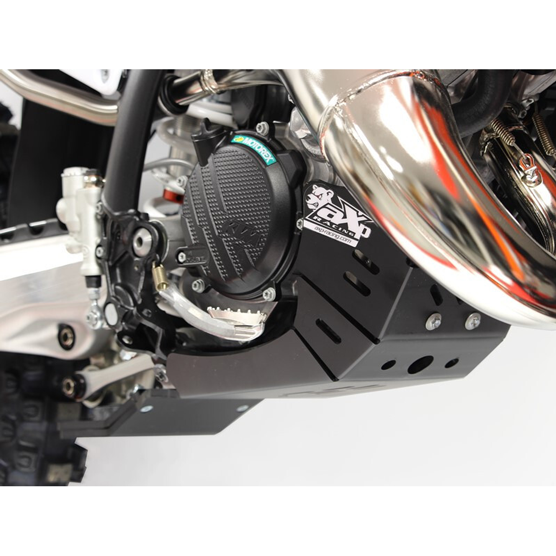 Proteção de Cárter AXP Xtrem - Gas Gas MC/EC 125 / Husqvarna TC/TE 125 / KTM 125 XC/SX 1