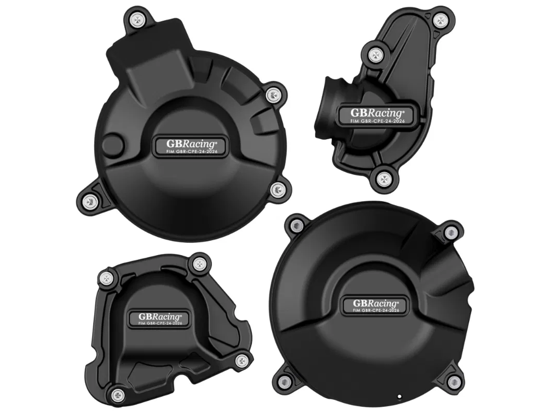 Kit Tampas Proteção Motor Yamaha MT-09 / Tracer 9 / YZF-R9 GBRacing  1