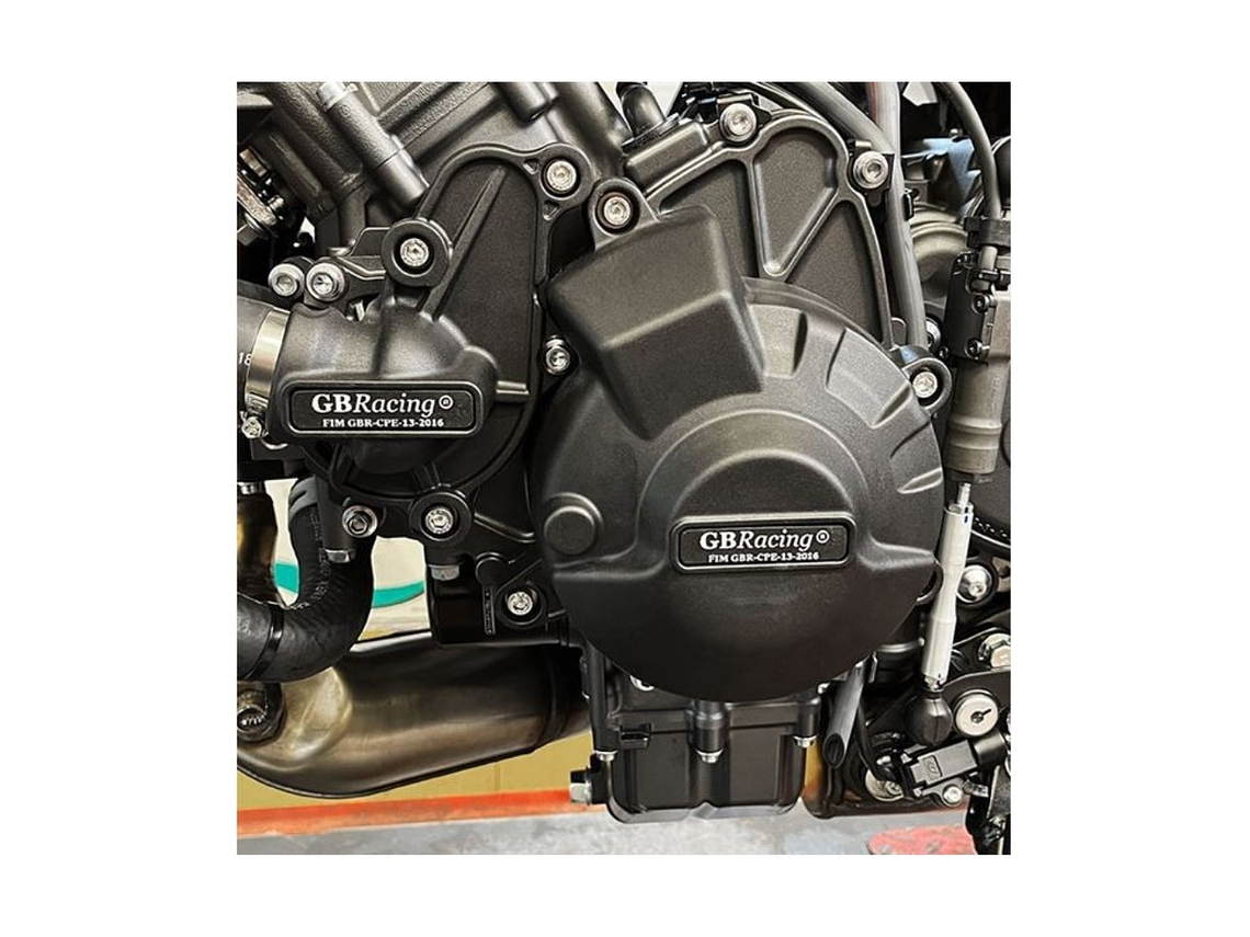 Kit Tampas Proteção Motor Yamaha MT-09 / Tracer 9 / YZF-R9 GBRacing  2