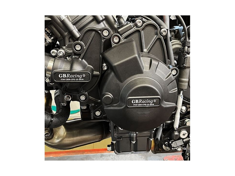 Kit Tampas Proteção Motor Yamaha MT-09 / Tracer 9 / YZF-R9 GBRacing  2