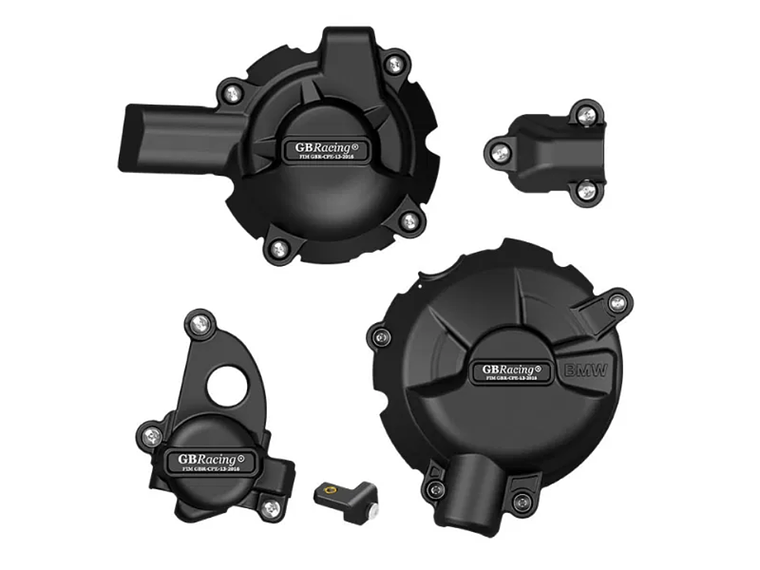 Kit Tampas Proteção Motor BMW S 1000 RR 2019-2025 GBRacing  1