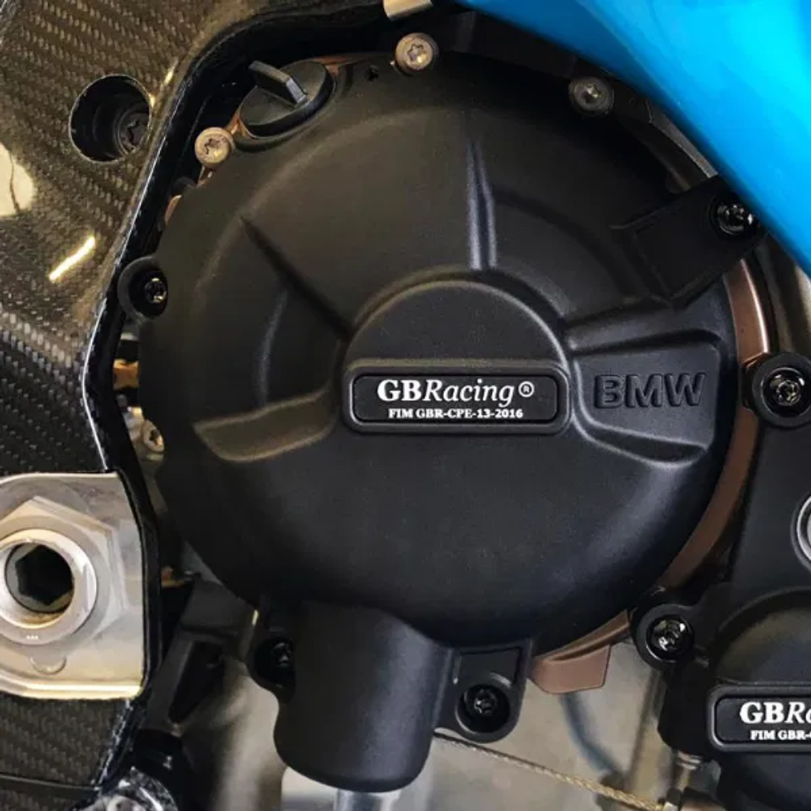 Kit Tampas Proteção Motor BMW S 1000 RR 2019-2025 GBRacing  2