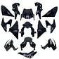 Kit Plásticos Honda ADV 350 2022-2024 Preto Mate  - Miniatura 1
