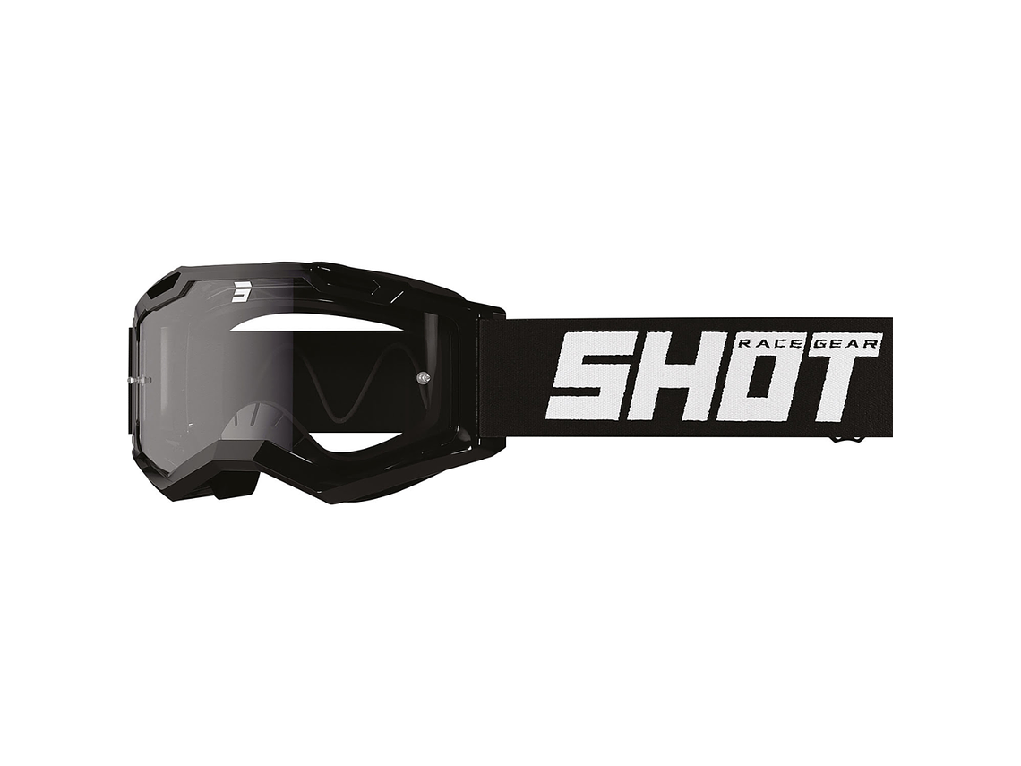 Oculos Assault 2.0 Solid Preto Brilho (Lente Dupla) Shot 1