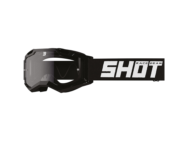 Oculos Assault 2.0 Solid Preto Brilho (Lente Dupla) Shot 1