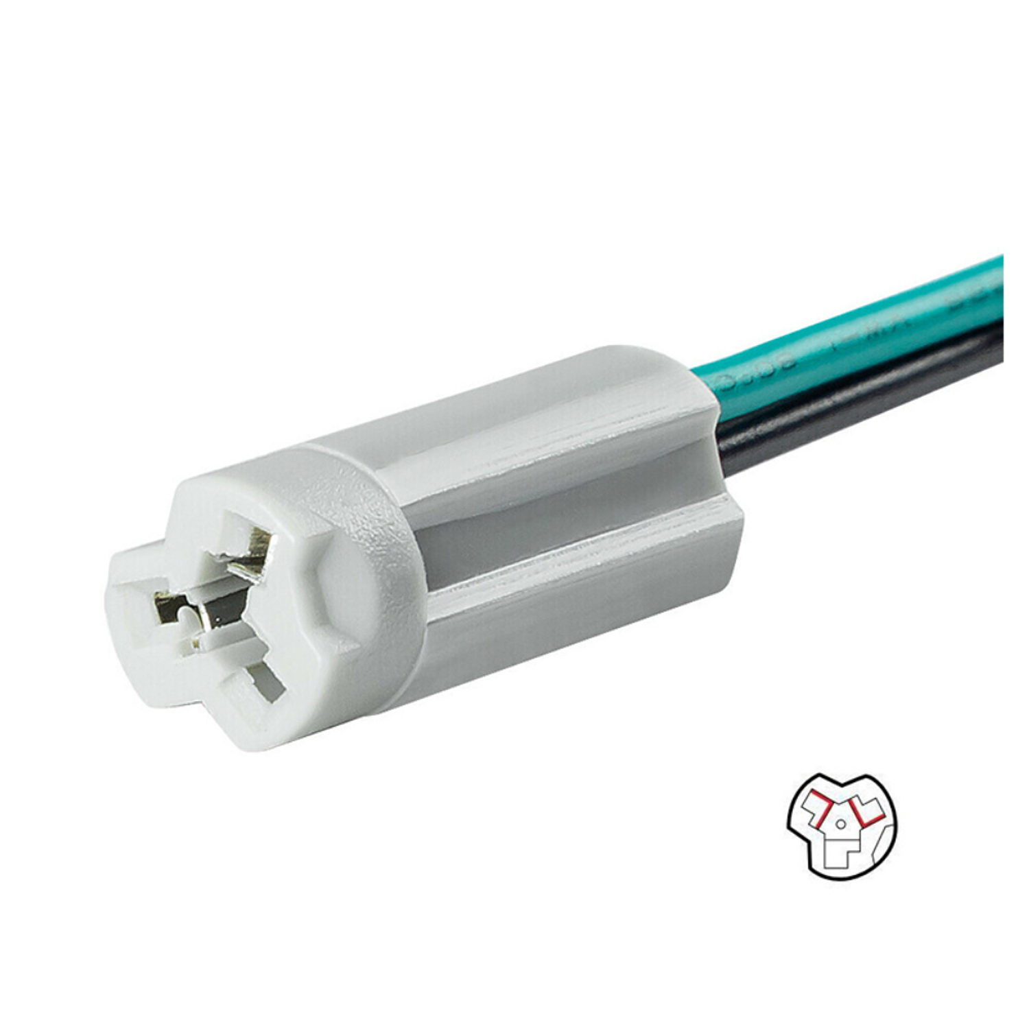 Conectores Piscas LED Yamaha Lampa (2 Unid.)  2