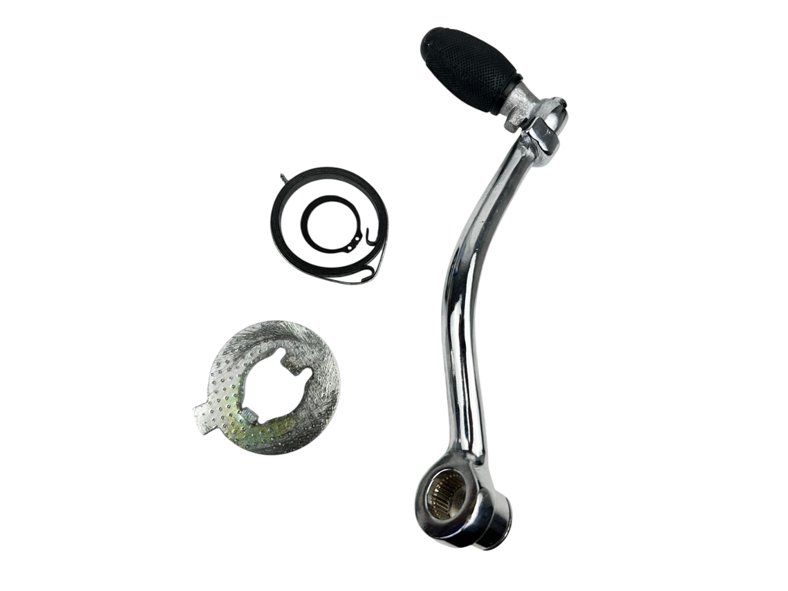 Pedal Kicks / Arranque Famel Zundapp 2/3/4/5 Velocidades (Cromado)  1