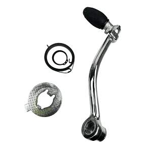 Pedal Kicks / Arranque Famel Zundapp 2/3/4/5 Velocidades (Cromado) 