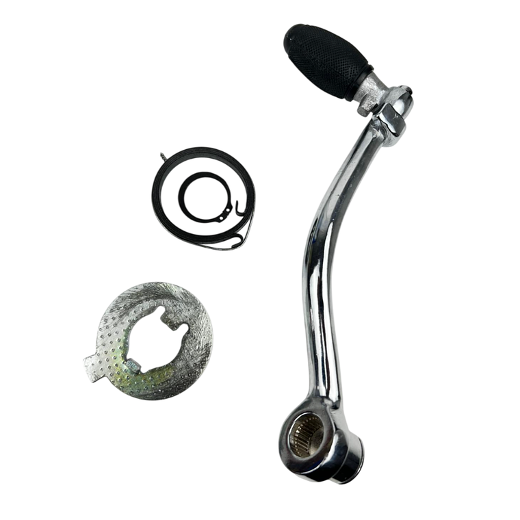 Pedal Kicks / Arranque Famel Zundapp 2/3/4/5 Velocidades (Cromado)  1