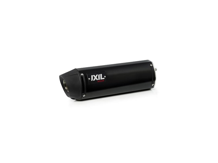 IXIL Hexoval Xtrem Escape Aço Inoxidável Preto / Alumínio Preto - Kawasaki Versys 1000 - OK7084VSEB 1