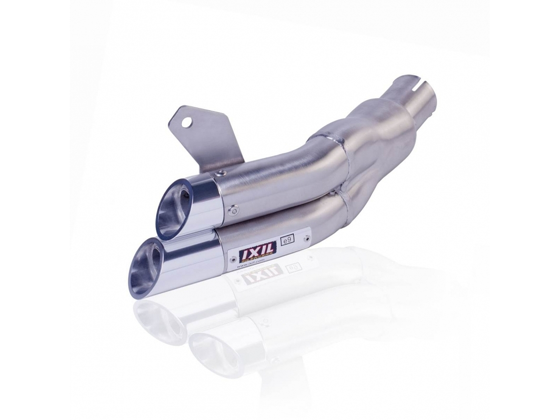 IXIL Dual Hyperlow L2X Escape Aço Inoxidável / Alumínio Polido - Suzuki SFV 650 Gladius - XS8358V 1