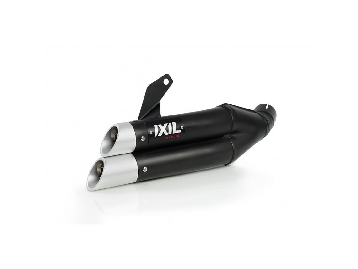 IXIL Hyperlow Escape Completo Aço Inoxidável Preto / Alumínio Polido - Yamaha MT-07 - XY9362XB 1