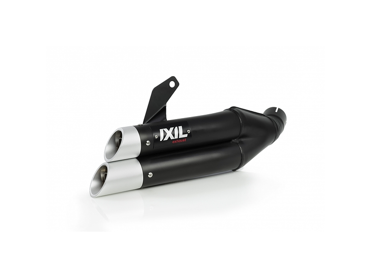 IXIL Hyperlow Escape Completo Aço Inoxidável Preto / Alumínio Polido - Yamaha MT-07 - XY9362XB 1