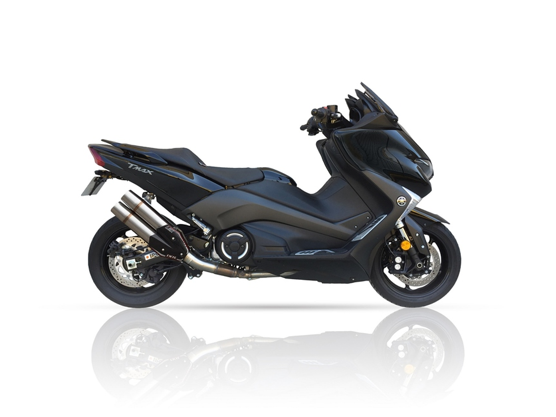 IXIL Dual Hyperlow XXL L5X Escape Completo Polido Aço Inoxidável - Yamaha T-Max DX-SX - XY2397XS 1