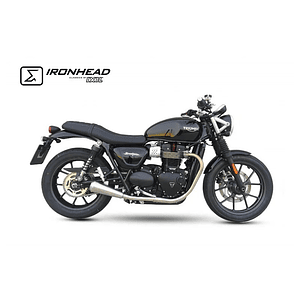 Escapes IXIL Ironhead Conico - Lado Esquerdo + Lado Direito