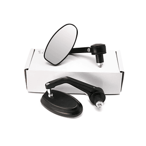 Espejos con mango ovalado para motocicletas