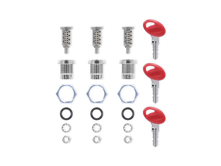 Kit 3 Canhões + Chaves Vermelhas SHAD  1