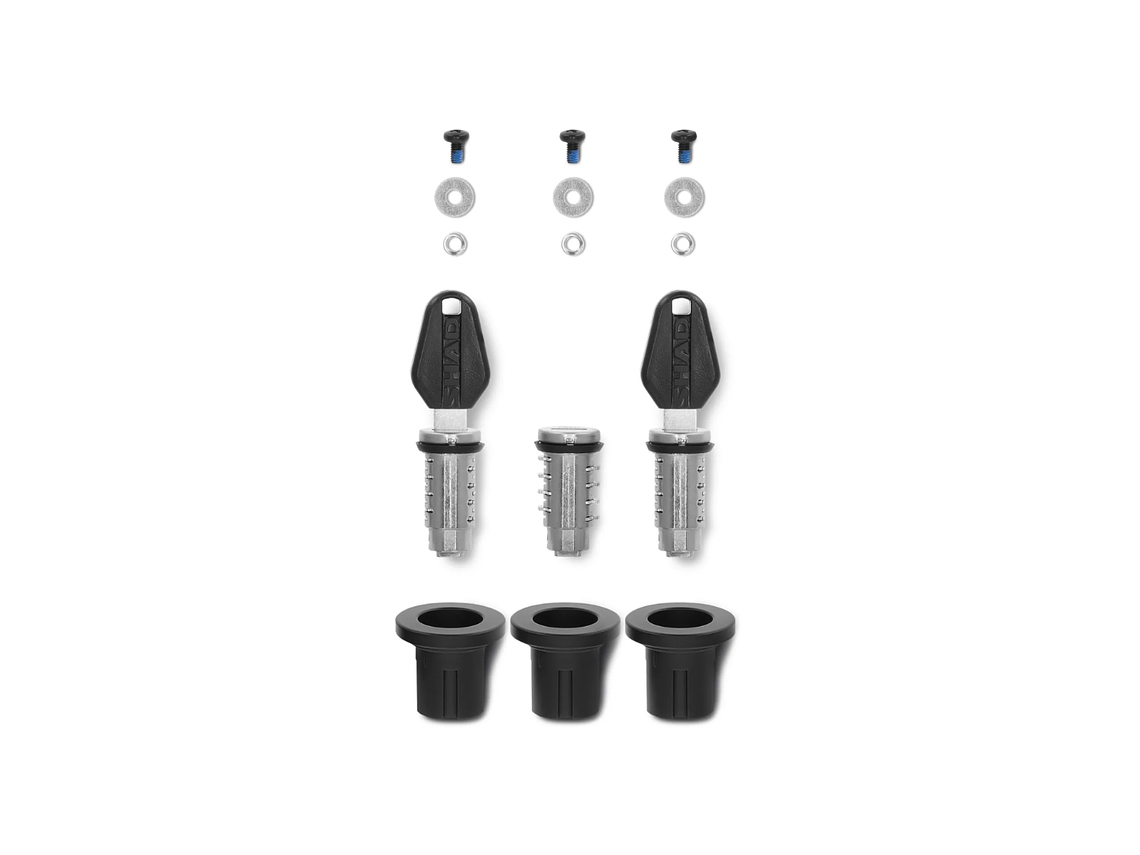 Kit 3 Canhões + Chaves Pretas SHAD  1