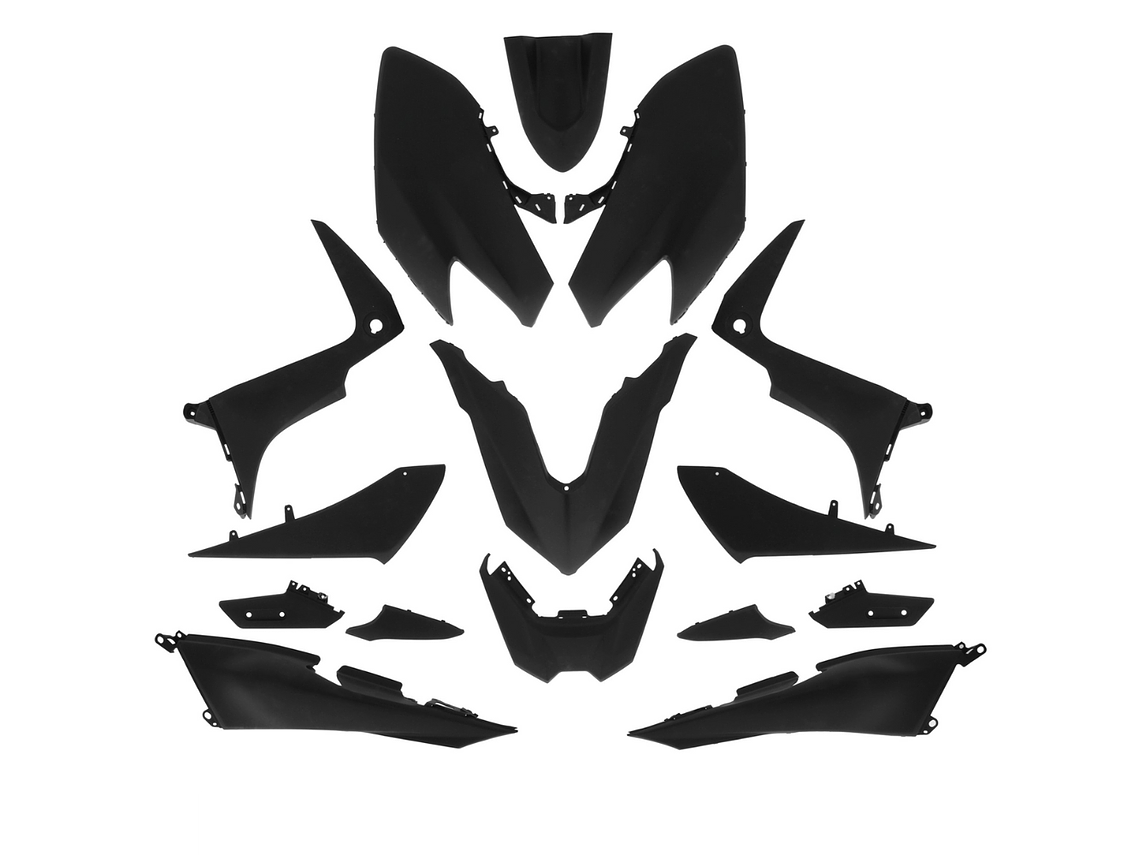 Kit Plásticos Yamaha T-MAX 530 2017-2019 (Preto Mate)  1