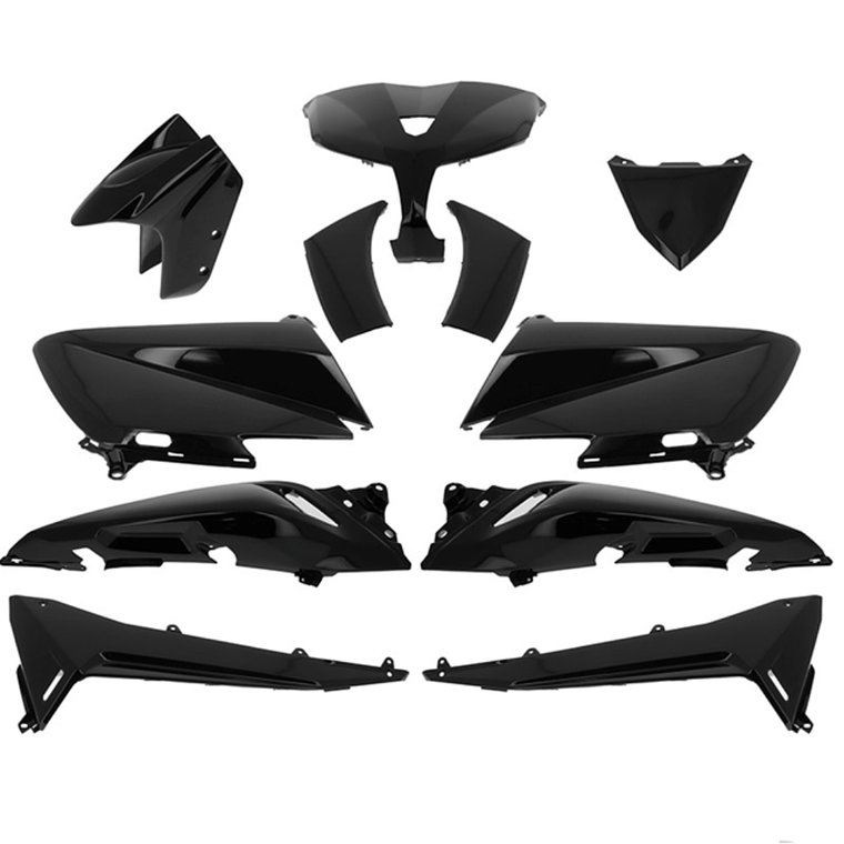 Kit Plásticos Yamaha T-MAX 530 2012-2014 (Preto Mate)  1