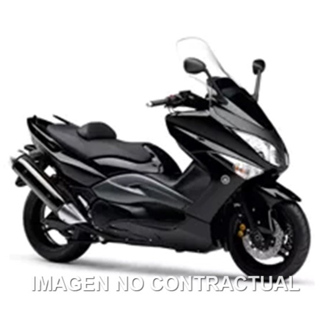 Kit Plásticos Yamaha T-MAX 500 2007-2011 (Preto Brilhante)  1
