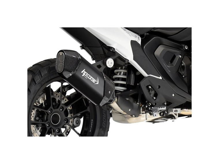Ponteira de Escape BMW R 1300 GS Carbon Short (Preto)  2