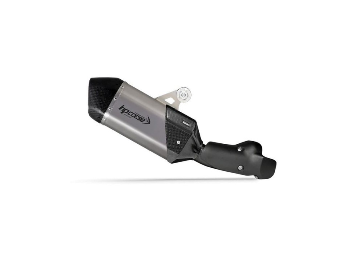Ponteira de Escape BMW R 1300 GS Carbon Short (Titânio)  3
