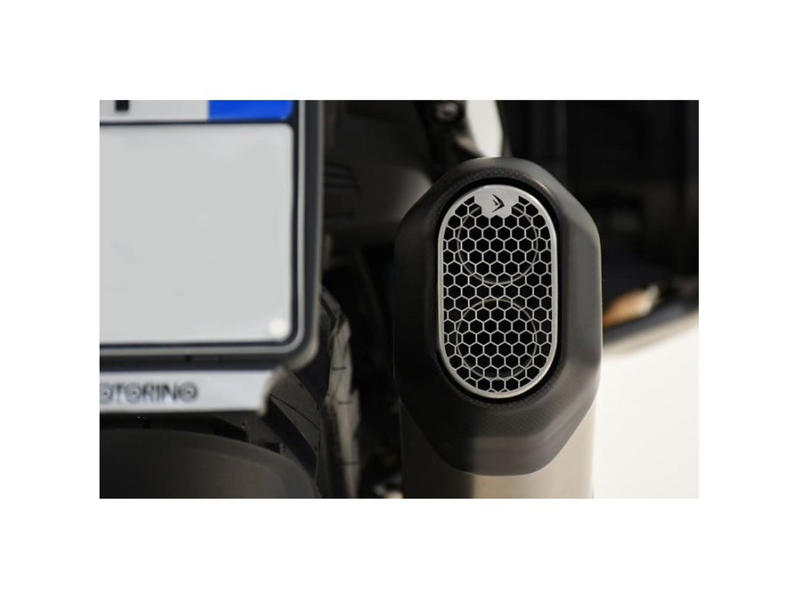 Ponteira de Escape BMW R 1300 GS Carbon Short (Titânio)  4