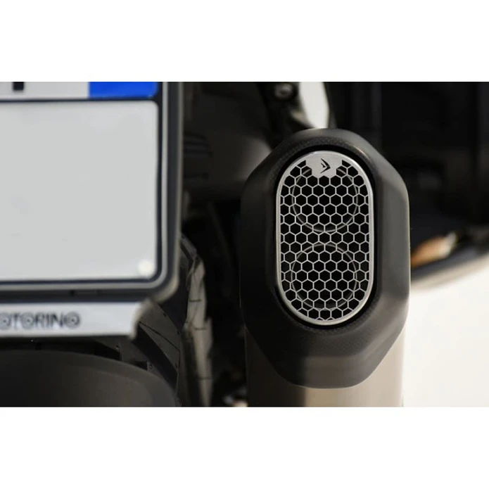 Ponteira de Escape BMW R 1300 GS Carbon Short (Titânio)  4