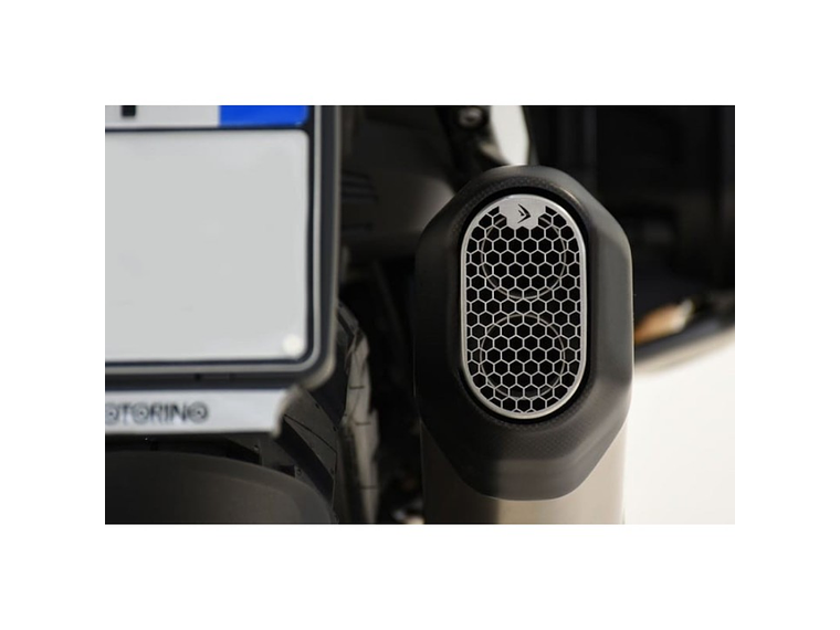 Ponteira de Escape BMW R 1300 GS Carbon Short (Titânio)  4