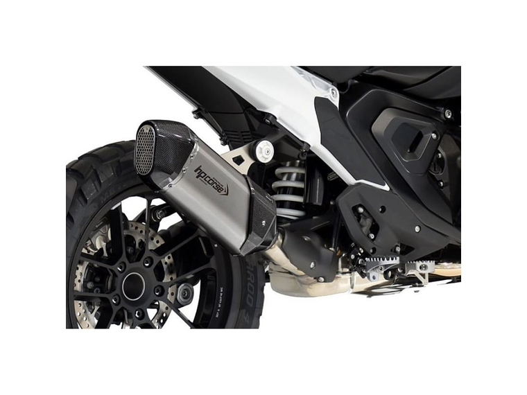 Ponteira de Escape BMW R 1300 GS Carbon Short (Titânio)  2