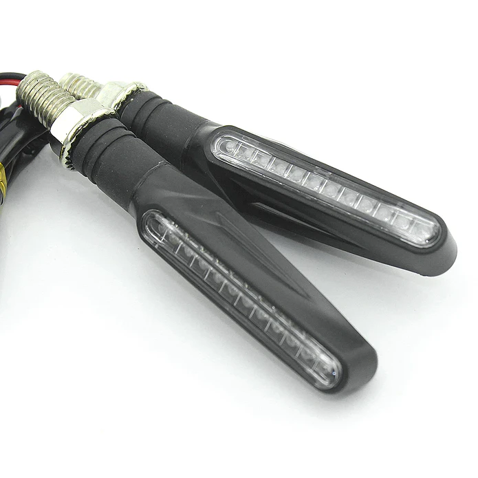 LED Turn Signals for Motorcycle - 4 Units 2