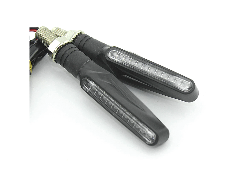 LED Turn Signals for Motorcycle - 4 Units 2
