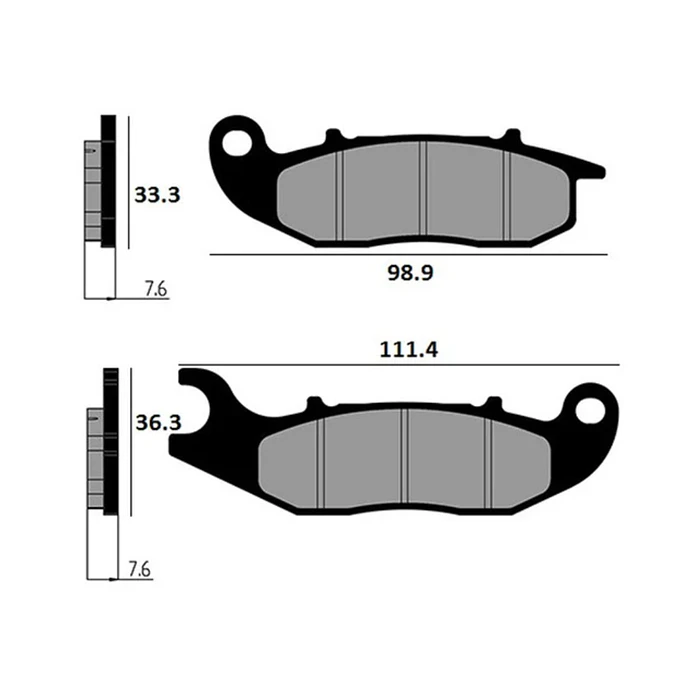 Pastilhas Travão Honda PCX 125/150 2019-2025  2